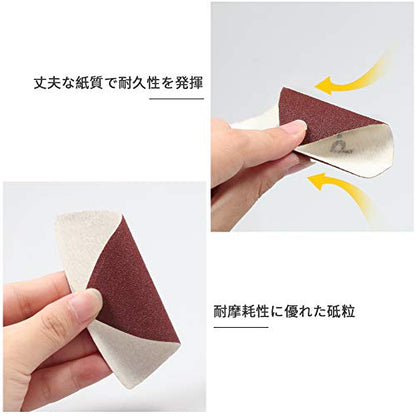 SPEEDWOX 30 Pcs Hook and Loop Triangle Sandpaper 120 Grit 80mm 3-1/8 Inches for Oscillating Multi Tool Detail Sander Sanding Discs Triangle Sanding Pads - style: 120 Grit