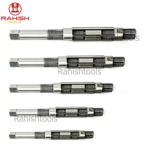 Adjustable Hand Reamer H12-H16, 1-1/16" to 2-7/32", Metal & Wood - size: H12 to H16 - 5Pcs
