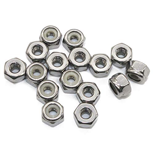 Fullerkreg #10-24 Hexagon Nylon Locking Nuts, 100 Pack - size: 10-24 (100 Pack)