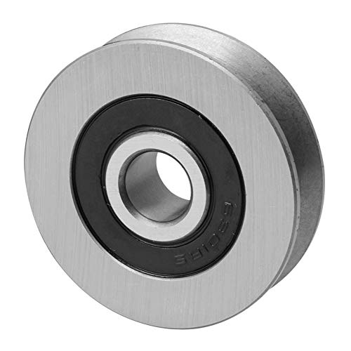 U Groove Ball Bearing Pulley | 12mm Bore | 50mm OD | 13mm Thickness