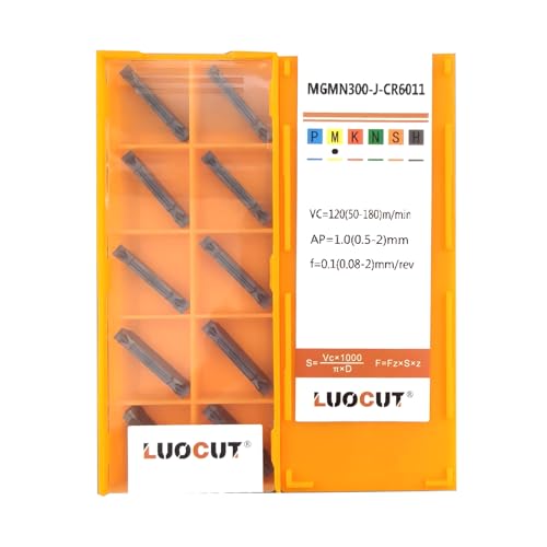 20pcs Lathe Grooving Inserts for Stainless Steel MGMN300-J-CR6011 - size: 1-20P-MGMN300-J-CR6011