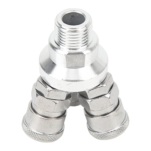 3 Way Quick Coupler Quick Connect Air Hose Splitter Universal Type Male Thread Swivel Air Compressor Fittings G1/2
