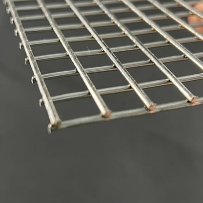 Stainless Steel Hardware Cloth 30"x15"-1/2" 14Ga Heavy Welded Wire Fence Chicken Wire Fencing Metal Screen for Screen Door Mesh,Gopher Trap,Grill,Bird Netting,Pet Screen,Metal Grate,Drain Mesh - size: 30"x15", style: 14 Gauge, 1/2 inch Holes