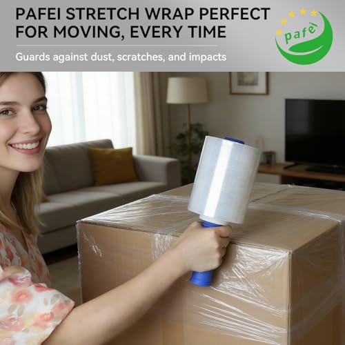 Stretch/Shrink Wrap Roll 5 inch 1100ft 80 Gauge 1 Roll