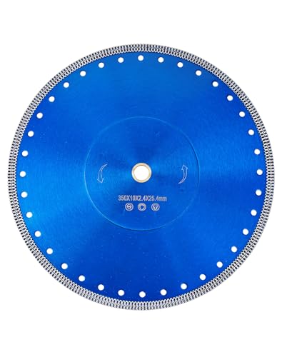 Ostek 14"/350mm Diamond Blade,1" Arbor - size: 14"