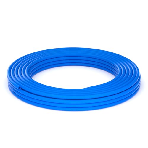 6mm x 4mm Blue Pneumatic Tubing Pipe, PU Air Tube (39.4ft 12 Meter) - color: Blue, size: 6mmx4mm-39.4ft