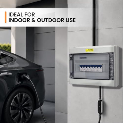 12-Way IP66 Waterproof Din Rail Breaker Box - size: HA-12
