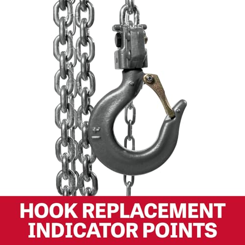 JET 1/2-Ton Aluminum Hand Chain Hoist, 30' Lift (AL100-050-30) - size: 1/2 Ton, style: 30' Lift