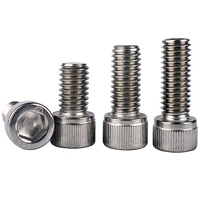 5/16-18 x 5/8" Allen Hex Socket Head Screw Bolt, 304 Stainless Steel 18-8, UNC Machine Full Thread, Pack of 15 - size: 5/16-18 x 5/8" (15 PCS)