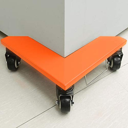 SPACEKEEPER Furniture Mover 1380 LB Furniture Dolly 4 Pack Cabinet Roller