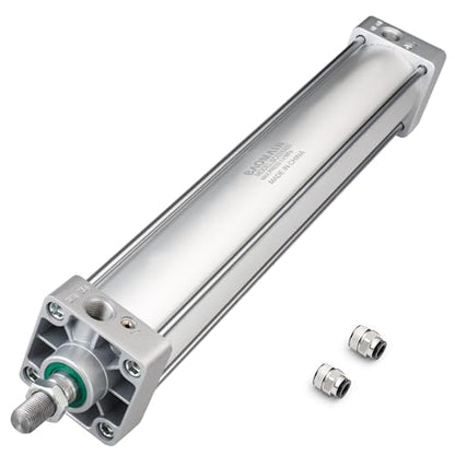 BAOMAIN SC63x400 Double Acting Pneumatic Cylinder, 2.5" Bore, 15.75" Stroke