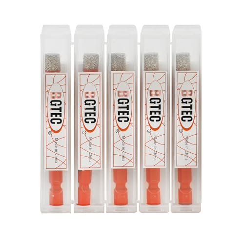 BGTEC Dry Diamond Drill Bits 5pcs 5/16" with Quick Change Hex Shank Granite Marble Porcelain Tile Ceramic - size: 08mm