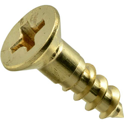 Hard-to-Find Fastener 014973125769 Phillips Flat Wood Screws, 6 x 1/2, Piece-50 - size: 6 x 1/2-Inch
