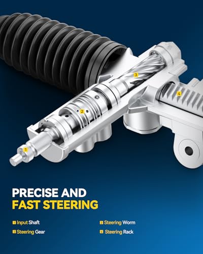 PHILTOP Steering Rack and Pinion for Elantra, Veloster, Elantra GT & Coupe - size: 1G-2409 Elantra