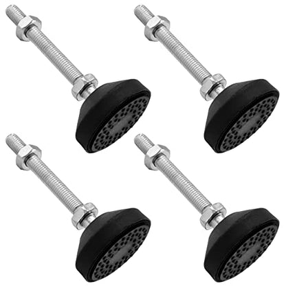 Bonsicoky M10 Metal Adjustable Leveling Feet, 4 Pcs, 3.2" x 1.9" - size: M10,3.2" Height