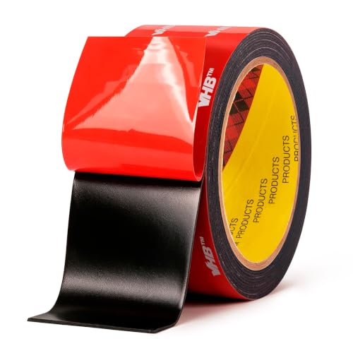 Heavy Duty Removable Double Sided Tape for Picture & Wall, 2in x 9.85ft - size: 2in X 9.85ft