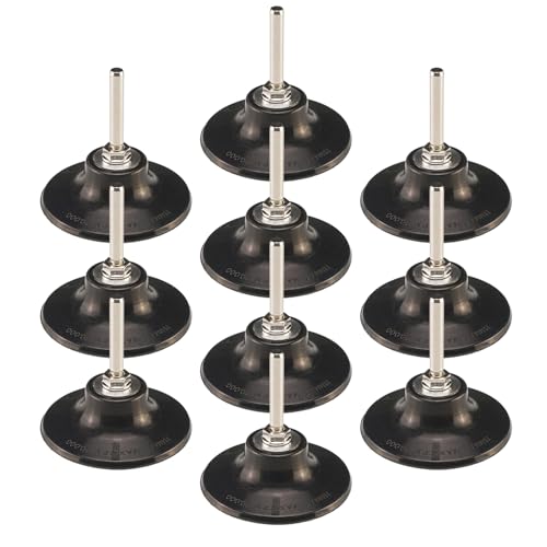 3" Pad Holder for Sanding Discs, Hard Rubber, TR System, 10 Pcs Pack - style: 3 In Pad Holder