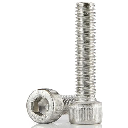 M8-1.25 x 90mm Socket Head Cap Screws Bolt, 304 Stainless Steel (A2-70), Metric Allen Hex Drive, Bright Finish, Fully Threaded, Quantity 8 - size: M8 x 90mm(8PCS)