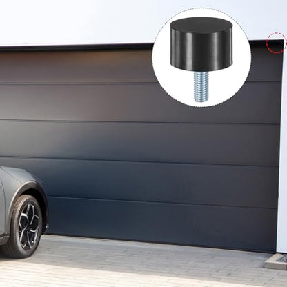 M METERXITY 4-Pack Rubber Mounts D40mmxH25mm Male Vibration Isolators Cylindrical Shock Absorber W M10 x 25mm Studs for Air Compressor/Car/Pump/Boat/Garage Motor/Bobbins Rubber Isolators - size: M10 x 25mm, 40mm x 25mm