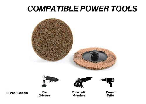 R-Type Surface Conditioning Disc 2", Coarse Brown, 25 Pack