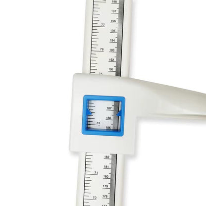 Aluminum Alloy Height Measurement Portable Height Measuring Rod Height Measure 8-82 inch/20-210 cm/Unit with cm & inch 8-82 for Home Office Gym Medical Examination Height Rod