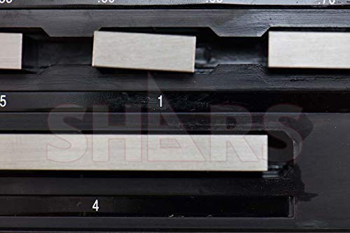 Shars Grade AS-2 Rectangular Gage Block Set, 81 Pieces - size: Grade AS-2 303-5308C