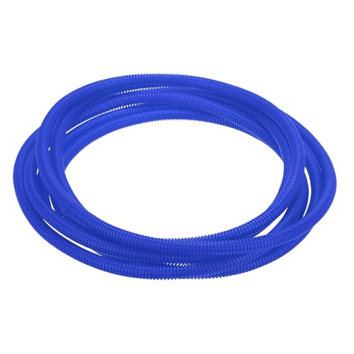 MECCANIXITY Plastic Split Wire Loom Tubing 1/2"(12mm) ID 20FT(6m), Blue - color: Blue, size: 1/2"(12mm) ID x 20FT(6m)