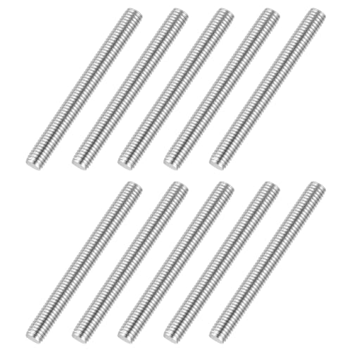 M4-0.7 Fully Threaded Rod 45mm Length Coarse Thread 15Pcs - size: M4‑0.7 45mm