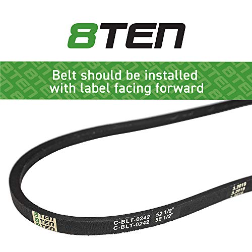 8TEN Variable Speed Drive Belt for MTD 754-0280A 954-0280A