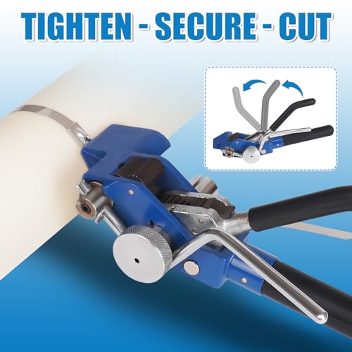Stainless Steel Ratchet Strapping Tensioner And Big Cable Tie Cutting Tool