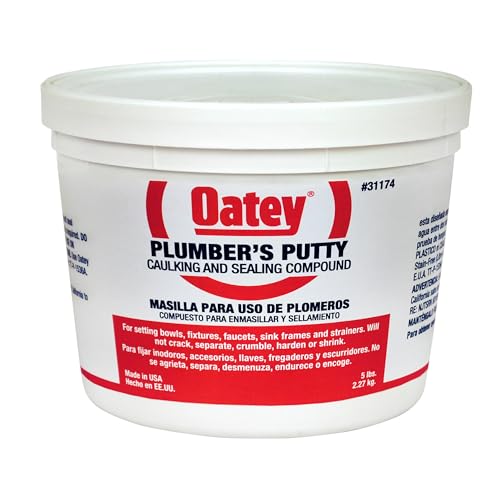 Oatey 31174 5 lb. Flexible Plumber's Putty - size: 5 Pound