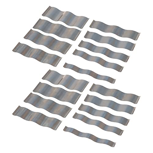 1/8 Inch Wavy Steel Parallel Set, Parallel Blocks Set of 9 Pairs Corrugated Parallel Spacers