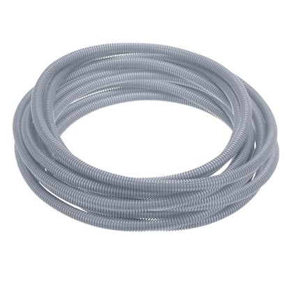 MECCANIXITY Plastic Split Wire Loom Tubing 1/2"(12mm) ID 50FT(15m), Gray - color: Gray, size: 1/2"(12mm) ID x 50FT(15m)