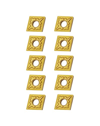10Pcs Carbide Turning Inserts CNMG432 CNMG120408-TM - size: CNMG432 CNMG120408-TM 10pcs