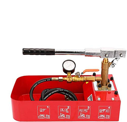 IRONWALLS Hydrostatic Pressure Tester, Pressure Test Pump 5Mpa, 2 Gallon - size: 2 Gallon Tank