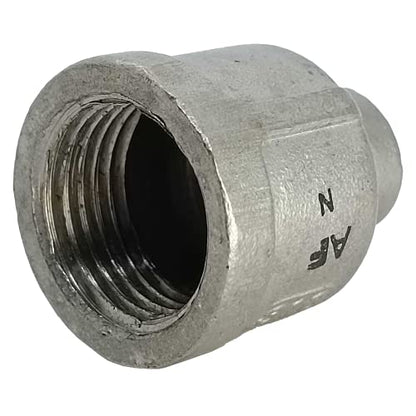 AF Hydro Stainless Steel SS316 Reducing Coupling Pipe Fitting, 3/4" NPT x 1/2” NPT Female Thread, Pressure Rating up to 150 PSI, Class 150 Reducer Connector Adapter, 2 pcs in a pack - size: 3/4" NPT x 1/2” NPT