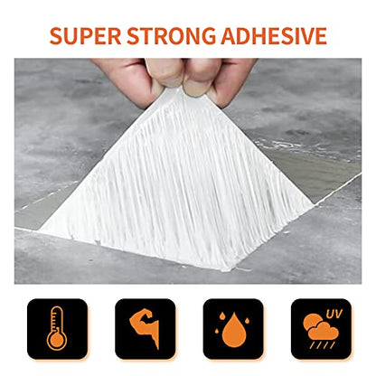 TAPEBEAR Butyl Tape Aluminum Waterproof Sealing Tape 2" x 16Feet - size: 50mm x 5m