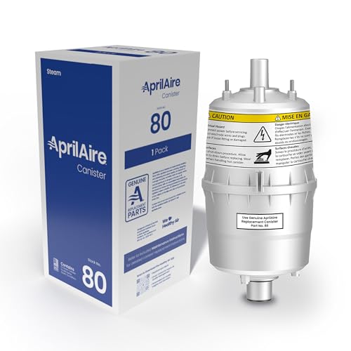 AprilAire 80 Replacement Canister for AprilAire Steam Humidifier Models 800, 801, 865, and 866 (Pack of 1) - style: Canister / Steam Humidifier Filter