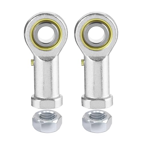 2Pcs PHSB10 Rod End Bearing 5/8 Inch Bore Pre-Lubricated 5/8-18 Female Thread Right Hand Heim Joint with Jam Nuts - size: 5/8, style: Right Hand
