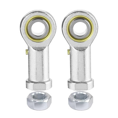 2Pcs PHSB10 Rod End Bearing 5/8 Inch Bore Pre-Lubricated 5/8-18 Female Thread Right Hand Heim Joint with Jam Nuts - size: 5/8, style: Right Hand