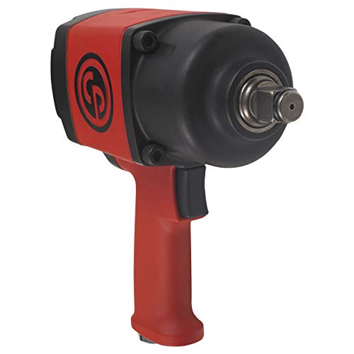 Chicago Pneumatic CP7763 3/4 Inch Air Impact Wrench, Red, Metal - size: 3/4-Inch Drive Size, style: Standard Anvil w/ Pistol Handle