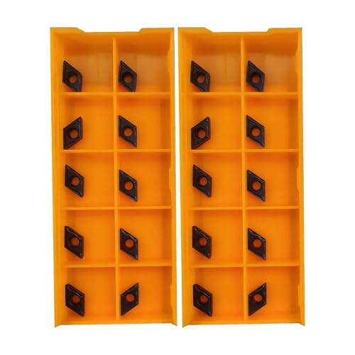 20PCS DCMT21.51 DCMT070204 Lathe Turning Inserts for Stainless SteelCR6011 - size: 1-20P-DCMT070204-MM-CR6011
