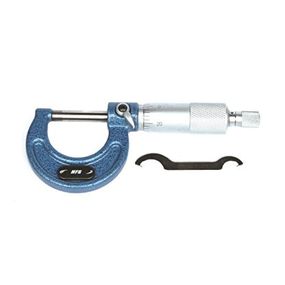 HFS 0-1 Inch Imperial Vernier Gauge Micrometer, 0.0001 Inch Graduation - size: 0-1"x0.0001", style: Classic Ratchet