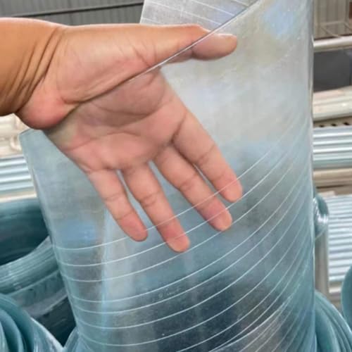 Clear Polycarbonate Sheet, 2x6.6ft Rainproof Roofing Panel - size: 2x6.6ft