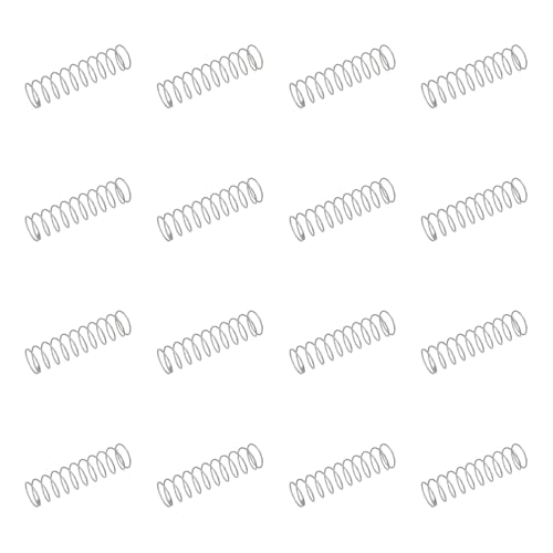 uxcell 50pcs 304 Stainless Steel Compression Springs 0.8mmx15mmx50mm Small - size: 15mmx50mm