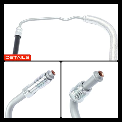 A-Premium Power Steering Pressure Hose Line Assembly, Pump To Rack