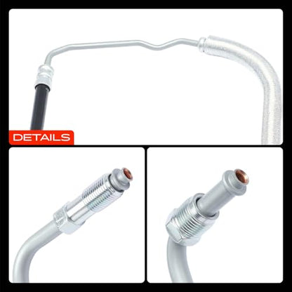 A-Premium Power Steering Pressure Hose Line Assembly, Pump To Rack