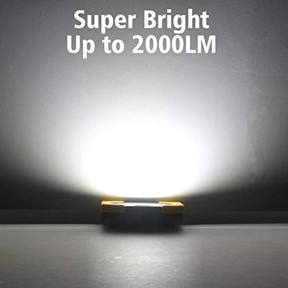 T-SUN Rechargeable LED Work Light,30W 2000LM COB Utility Light,2 Pack