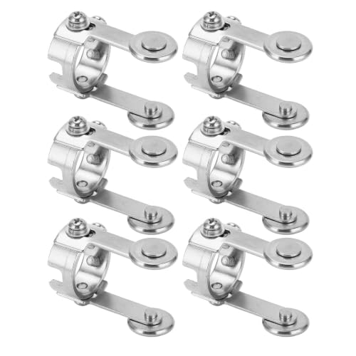6Pcs Plasma Cutter Roller Guide Wheel, Stainless Steel Compass Stand Off Handheld Welding Torch Accessories, 1.5cm / 0.6in Standard Diameter, for PT31 Cutter Head