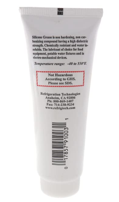 Refrigeration Technologies Silicone Grease 3 oz RT910T